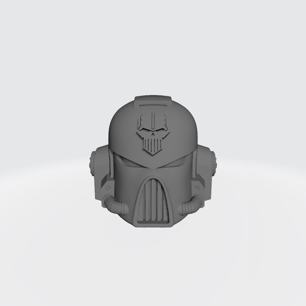 Space Marine MK VII Helmet Refrigerator Magnet Warhammer 40k Style Custom MK 7 Magnet