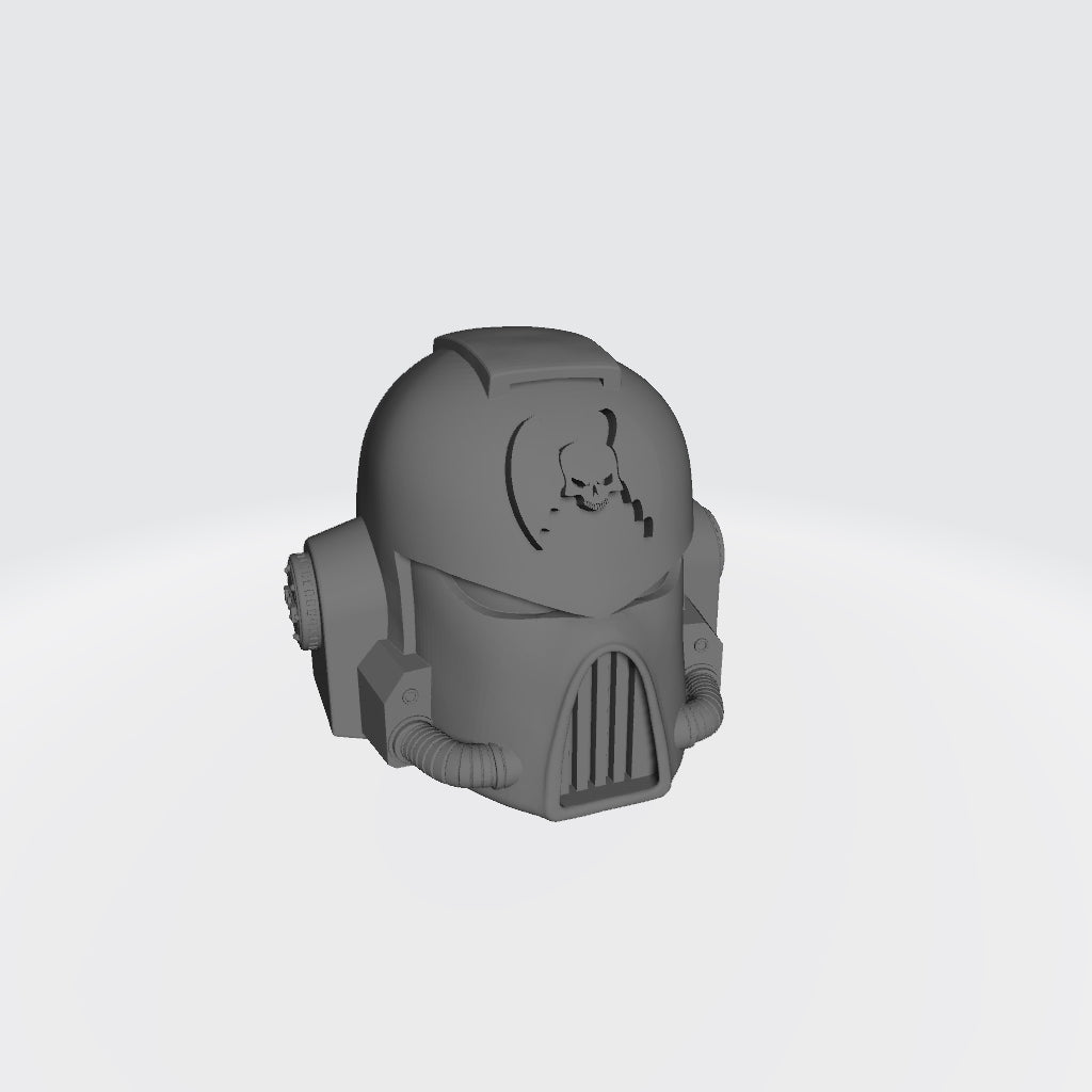 Space Marine MK VII Helmet Refrigerator Magnet Warhammer 40k Style Custom MK 7 Magnet