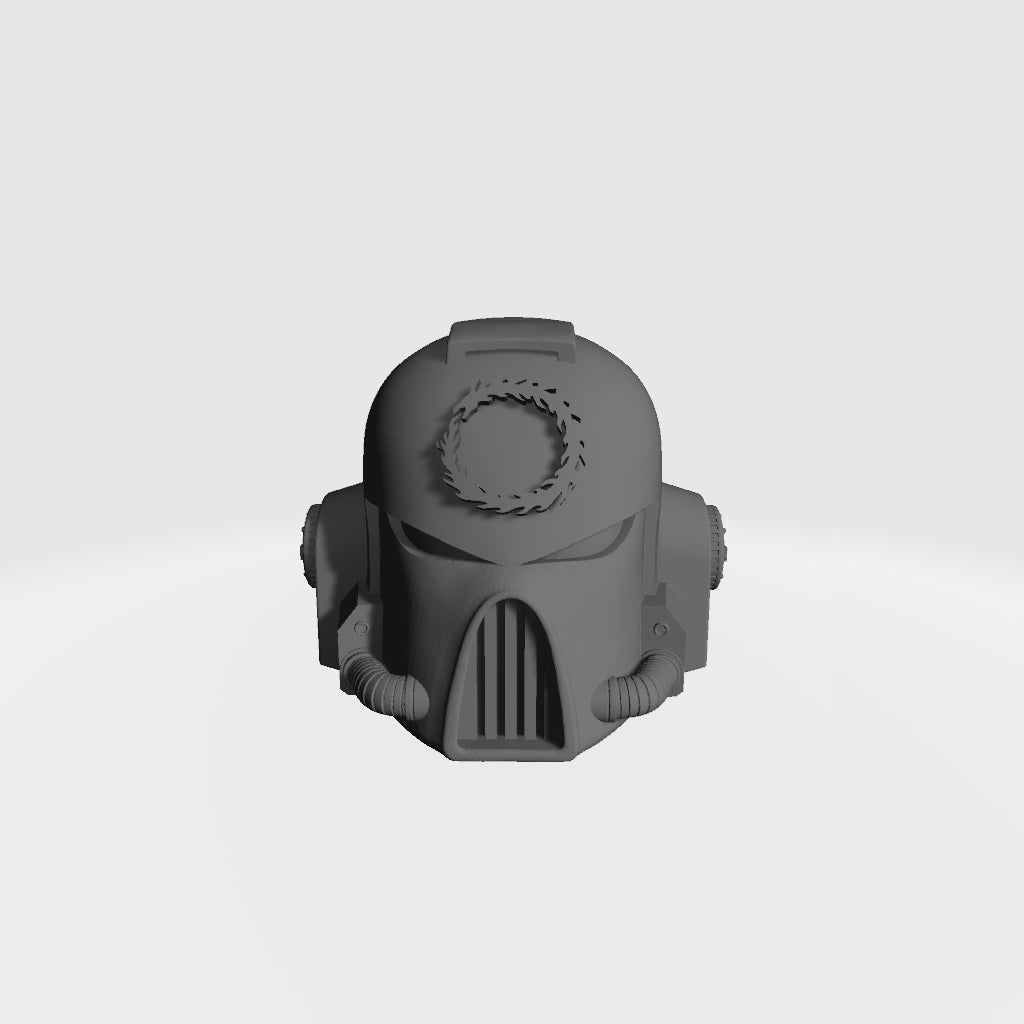 Space Marine MK VII Helmet Refrigerator Magnet Warhammer 40k Style Custom MK 7 Magnet
