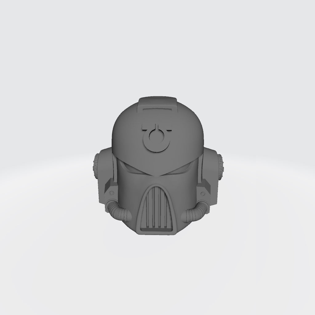 Space Marine MK VII Helmet Refrigerator Magnet Warhammer 40k Style Custom MK 7 Magnet