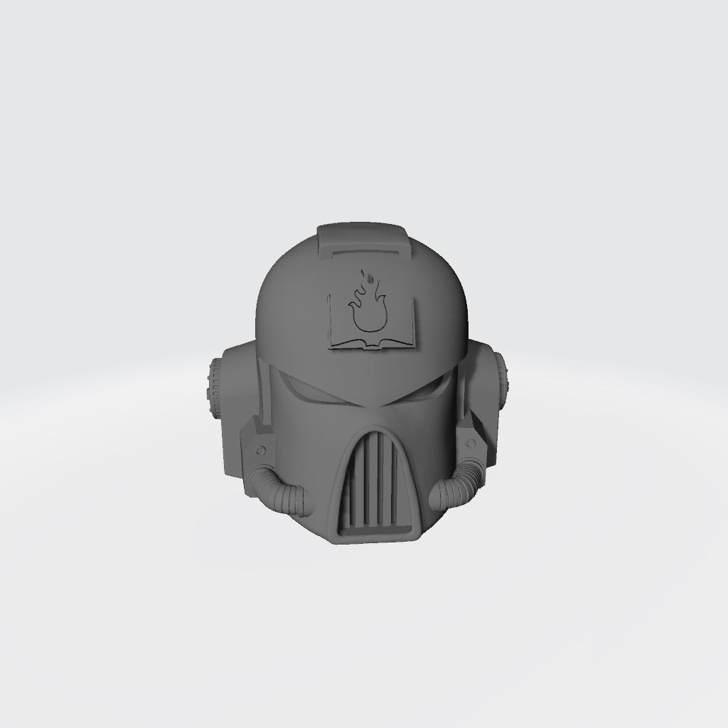 Space Marine MK VII Helmet Refrigerator Magnet Warhammer 40k Style Custom MK 7 Magnet