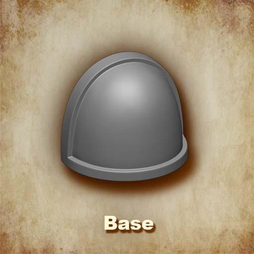 Blank Shoulder Pads for JoyToy Grimdark Marine Action Figures 1:18th Scale Customs