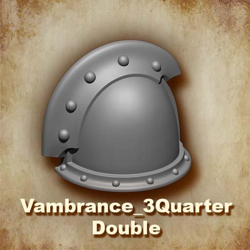 Custom Designed Shoulder Pads for JoyToy Space Marine Action Figures Custom Pauldron 1:18th Scale Parts
