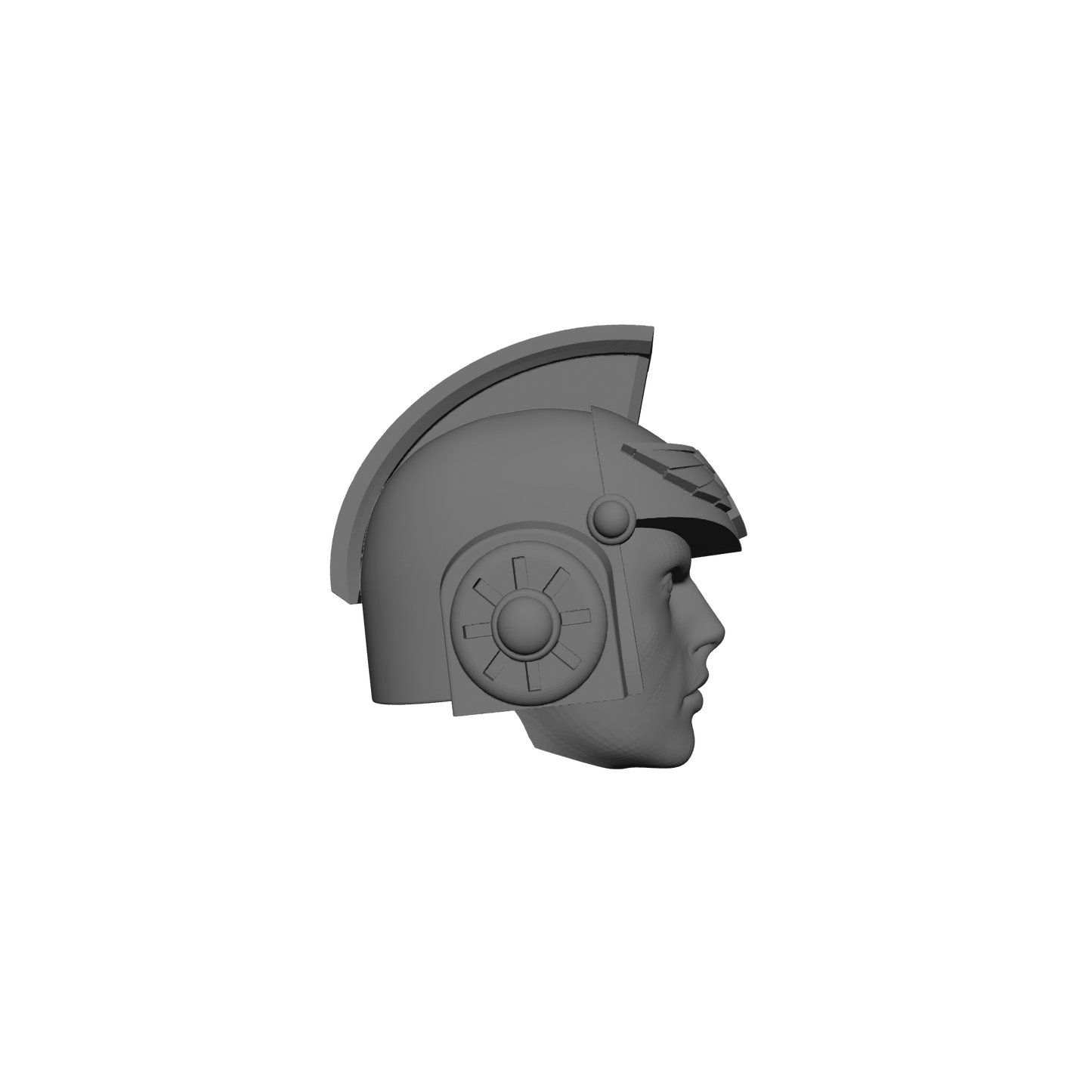 Infantry Guardsman Hero of the Guard Head Swap for G.I. Joe Classified Action Figures 6-inch (1/12th)