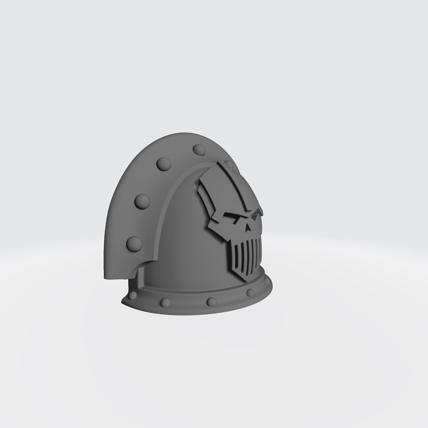 Iron Skull Legion MKIII Shoulder Pad Ver. 09L for JoyToy Traitor Marine Action Figure Custom 1:18th Scale Pauldron