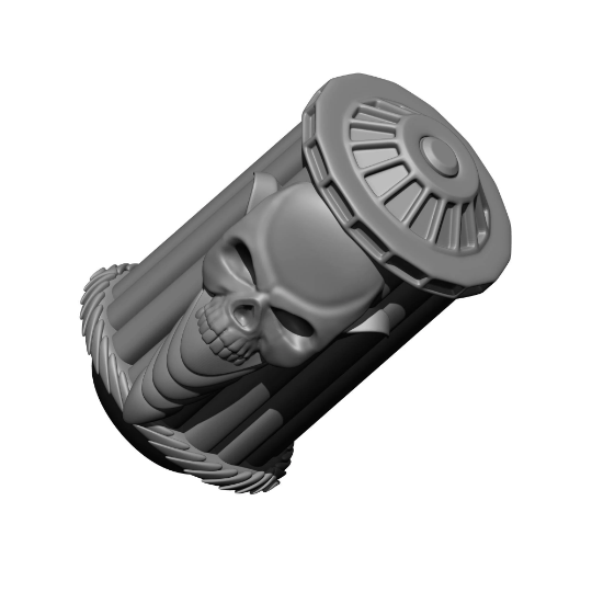 Weapon Grenade Psyk-Out Quantity 5: Ranged Weapon for JoyToy Grimdark Marine Action Figures Custom 1:18th Scale Parts