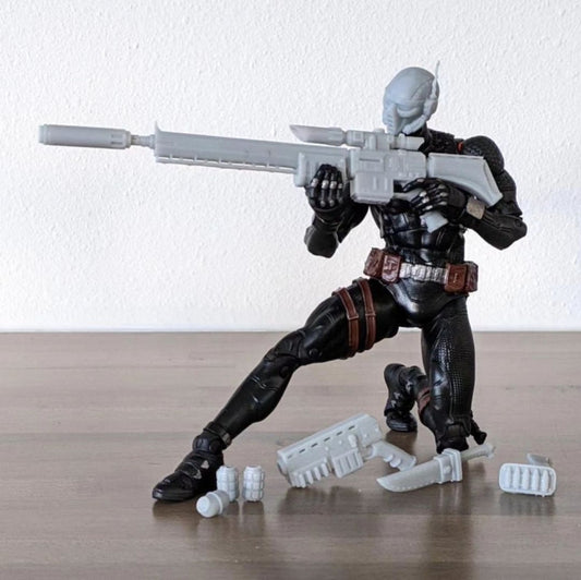 Vindicare Assassin Kit: G.I.Joe Classified Series Warhammer 40K Compatible 1:12 Scale 6" Action Figure Custom Parts