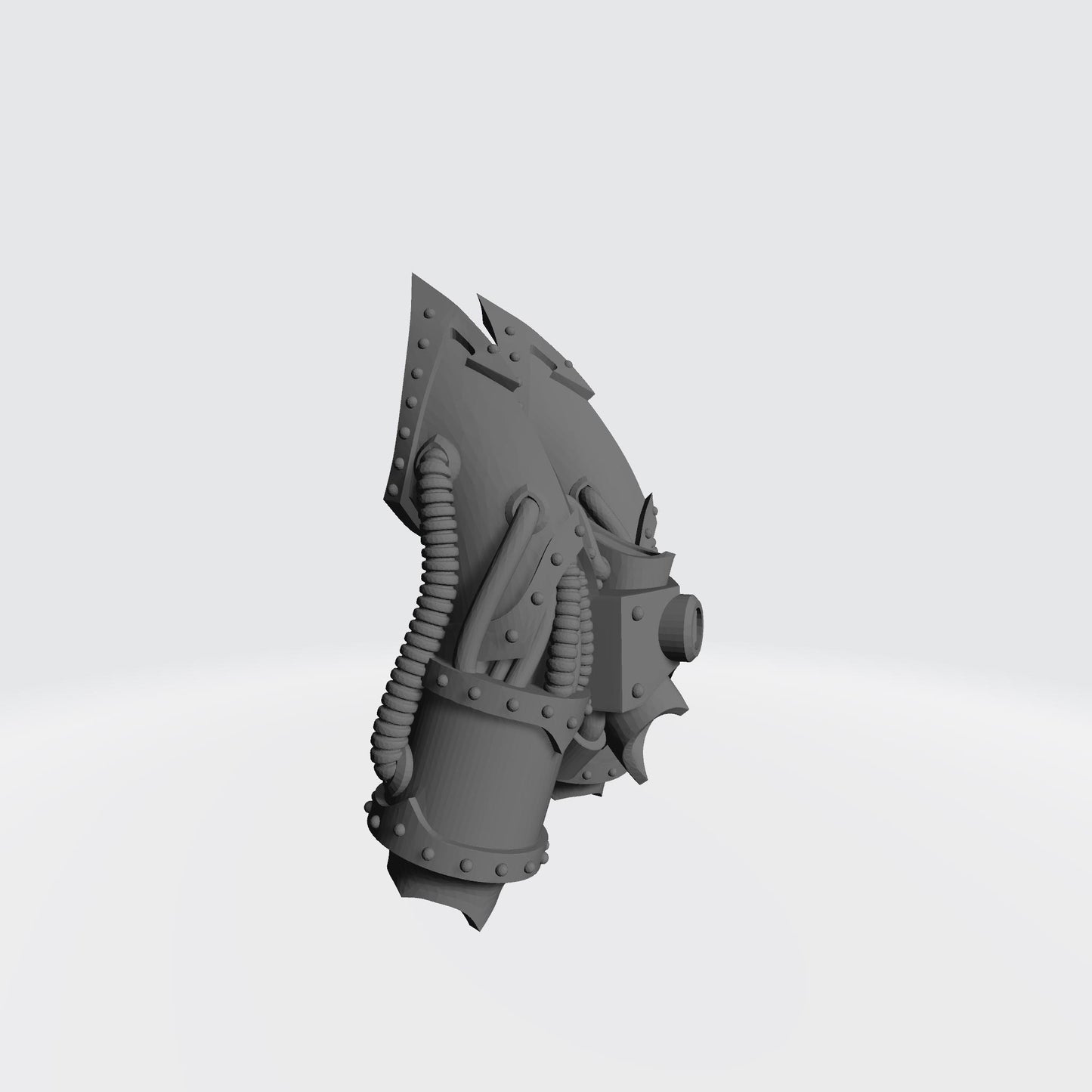 Detailed custom jump pack backpack accessory for armored action figures
