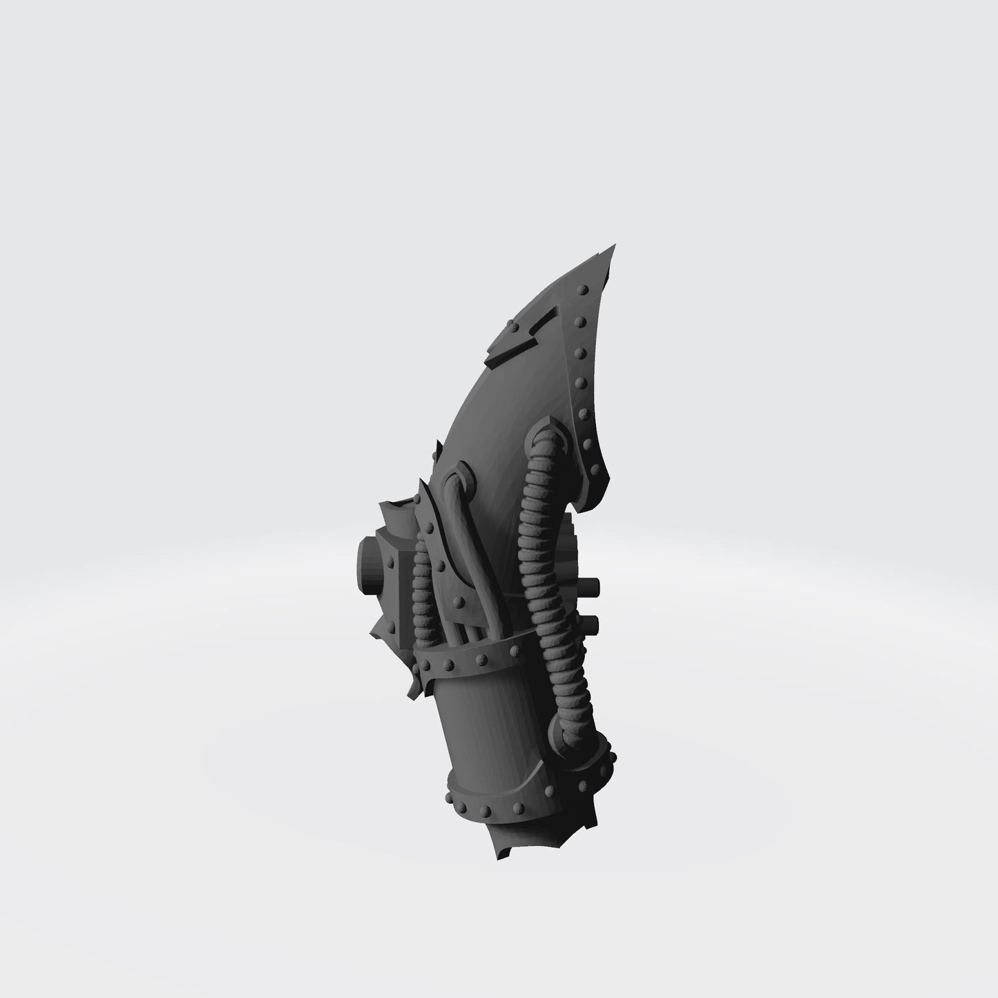 Detailed custom jump pack backpack accessory for armored action figures