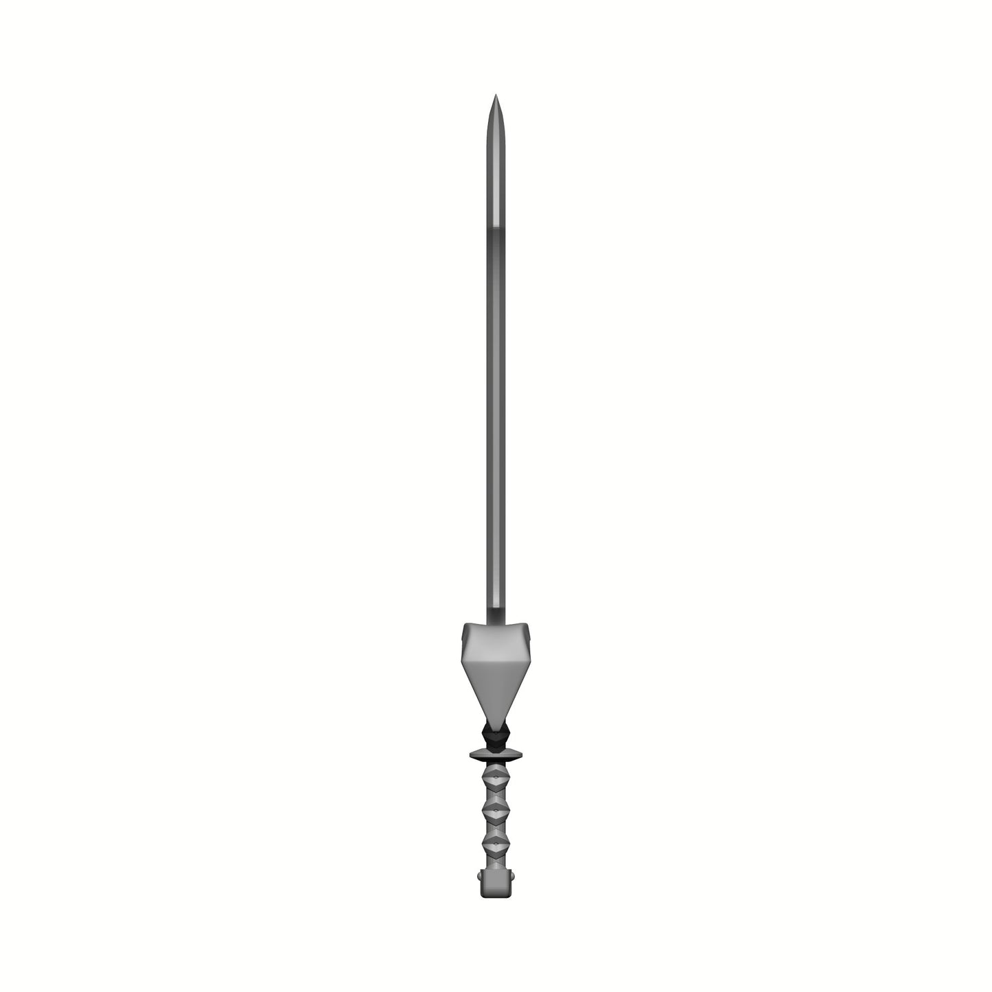 Hedonistic Warrior Order ceremonial saber custom resin melee weapon for JoyToy 1:18 scale sci-fi action figures