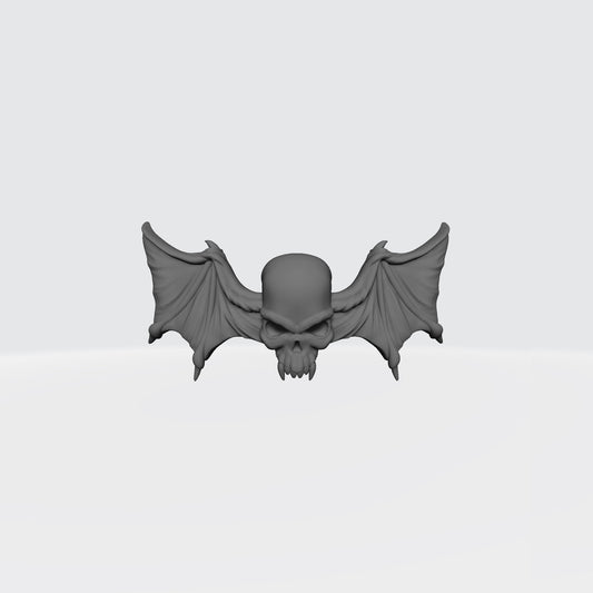 Night Terrors Warrior Order chestplate decal compatible with JoyToy 1:18 scale armored action figures custom resin armor