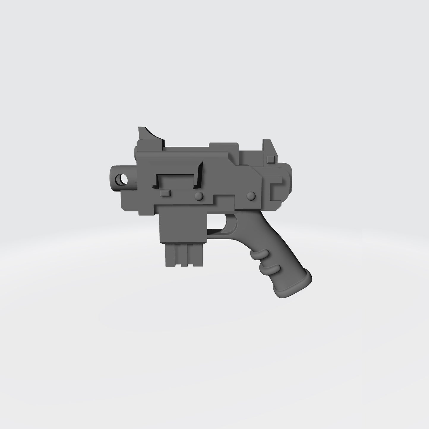 Striker Pistol Type 1 custom resin weapon compatible with JoyToy 1:18 scale armored action figures.