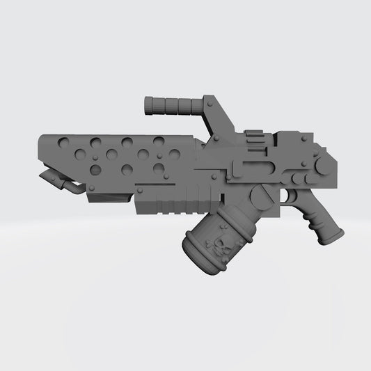 Templar Warrior Order Pyreblaster Heavy Weapon compatible with JoyToy 1:18 scale armored action figures