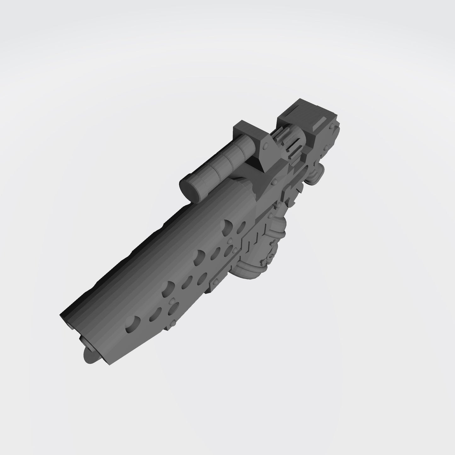 Templar Warrior Order Pyreblaster Heavy Weapon compatible with JoyToy 1:18 scale armored action figures