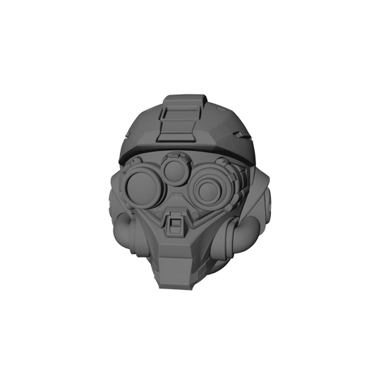 Type 11 Night Assault V3 Helmet custom resin helmet designed to fit JoyToy 1:18 scale armored action figures.