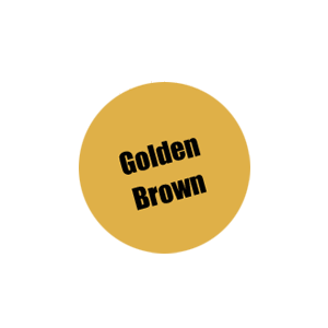 017-Pro Acryl Golden Brown Paint