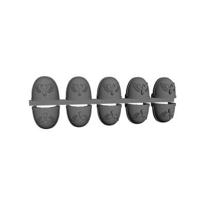 10x Sanguis Warrior Order Type 4 V1-01 shoulder pads compatible with 28mm-32mm scale miniatures custom resin pauldrons