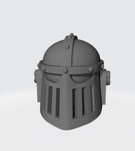 Space Marine 30K JoyToy MKIII Iron Warriors Helmet Front