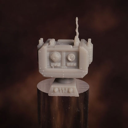 Combat Medic Backpack Communications Sensor Array resin accessory compatible with most JoyToy 1:18 scale armored action figures from 18th Scale Armory.