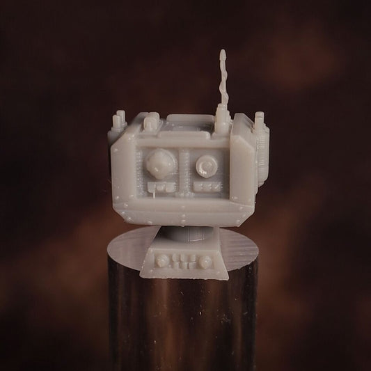 Combat Medic Backpack Communications Sensor Array resin accessory compatible with most JoyToy 1:18 scale armored action figures from 18th Scale Armory.