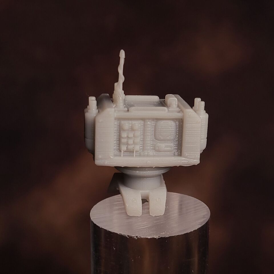 Combat Medic Backpack Communications Sensor Array resin accessory compatible with most JoyToy 1:18 scale armored action figures from 18th Scale Armory.