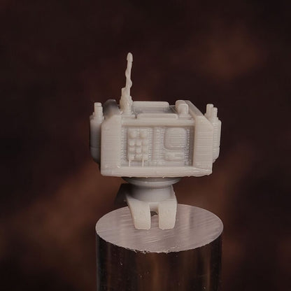 Combat Medic Backpack Communications Sensor Array resin accessory compatible with most JoyToy 1:18 scale armored action figures from 18th Scale Armory.
