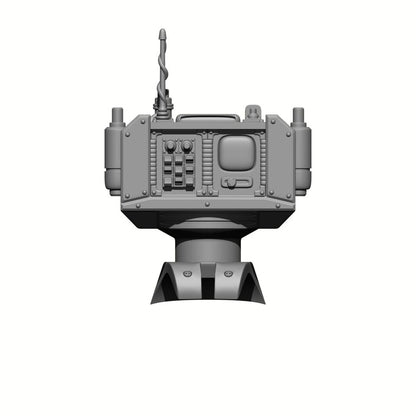 Combat Medic Backpack Communications Sensor Array resin accessory compatible with most JoyToy 1:18 scale armored action figures from 18th Scale Armory.