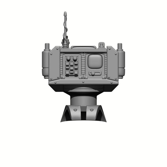 Combat Medic Backpack Communications Sensor Array resin accessory compatible with most JoyToy 1:18 scale armored action figures from 18th Scale Armory.