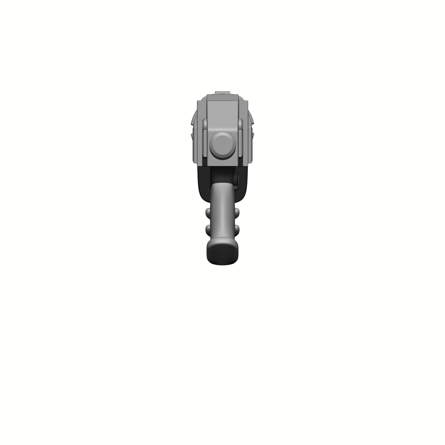 Combat Medic Plasma Revolver resin sidearm compatible with most JoyToy 1:18 scale armored action figures from 18th Scale Armory.