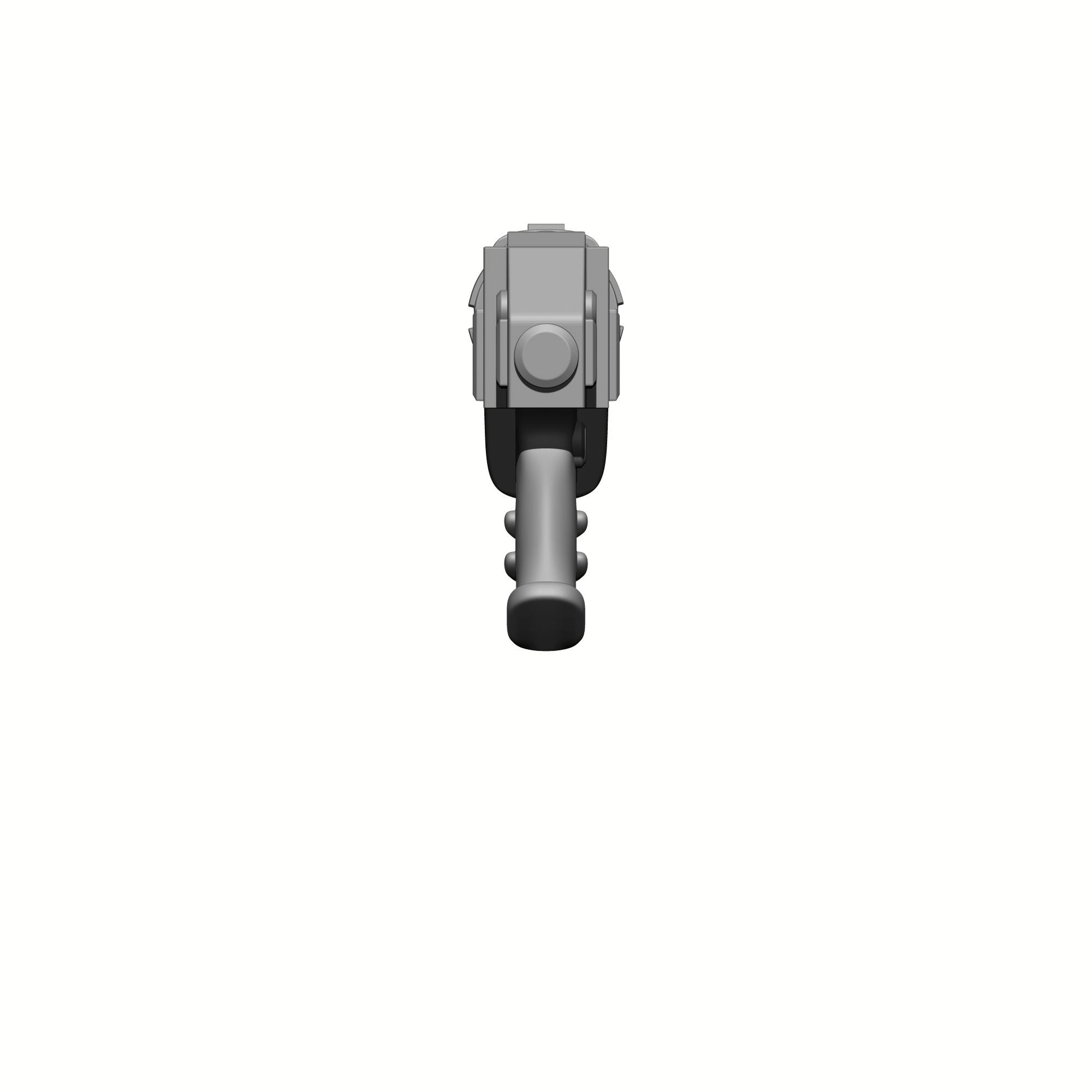 Combat Medic Plasma Revolver resin sidearm compatible with most JoyToy 1:18 scale armored action figures from 18th Scale Armory.