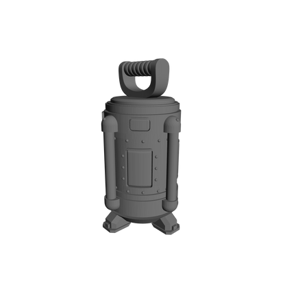 Combat Medic Specimen Containment Vessel resin accessory compatible with most JoyToy 1:18 scale armored action figures from 18th Scale Armory.