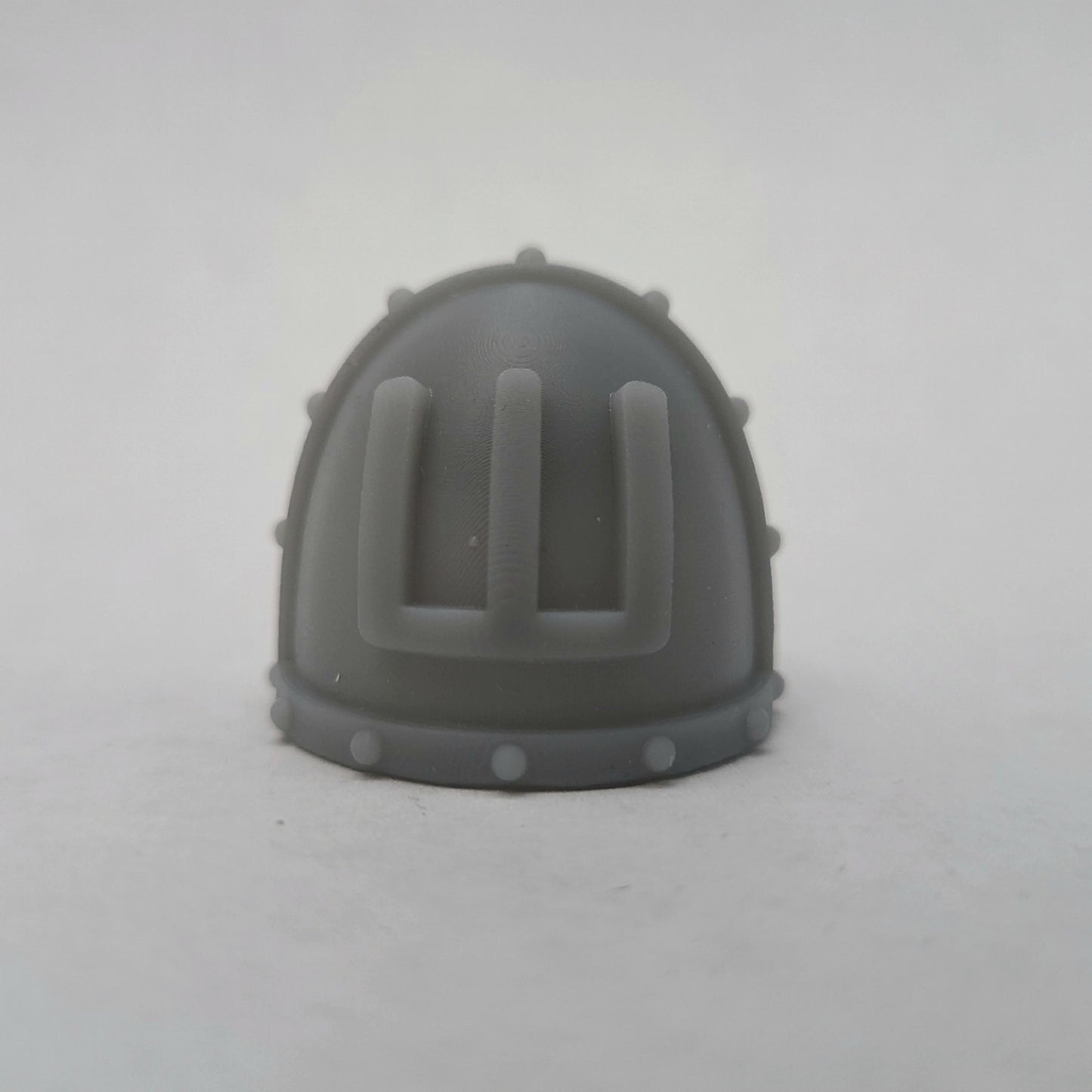 Fell Blooded Veteran MKVII Shoulder Pad Studded compatible with JoyToy Space Marine Action Figures by 18th Scale Armory