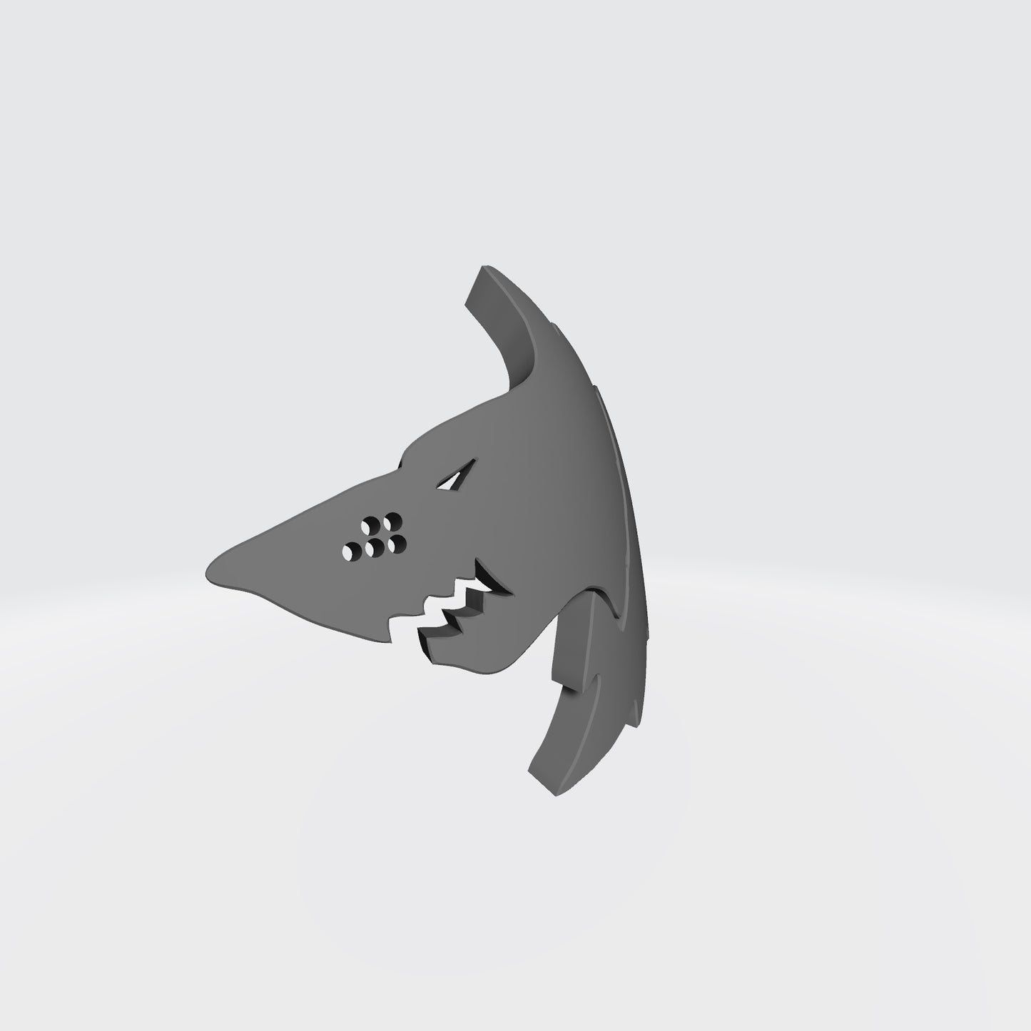 Custom Space Wolf Shoulder Pad Decal compatible with JoyToy Battle Marine 1:18th Scale Action Figures