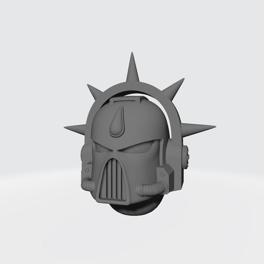 Sanguis Legion Sanguinary Angel Helmet: Death Mask Helmet Swap for JoyToy Warhammer 40K Compatible Space Marine 1:18 4" Action Figures