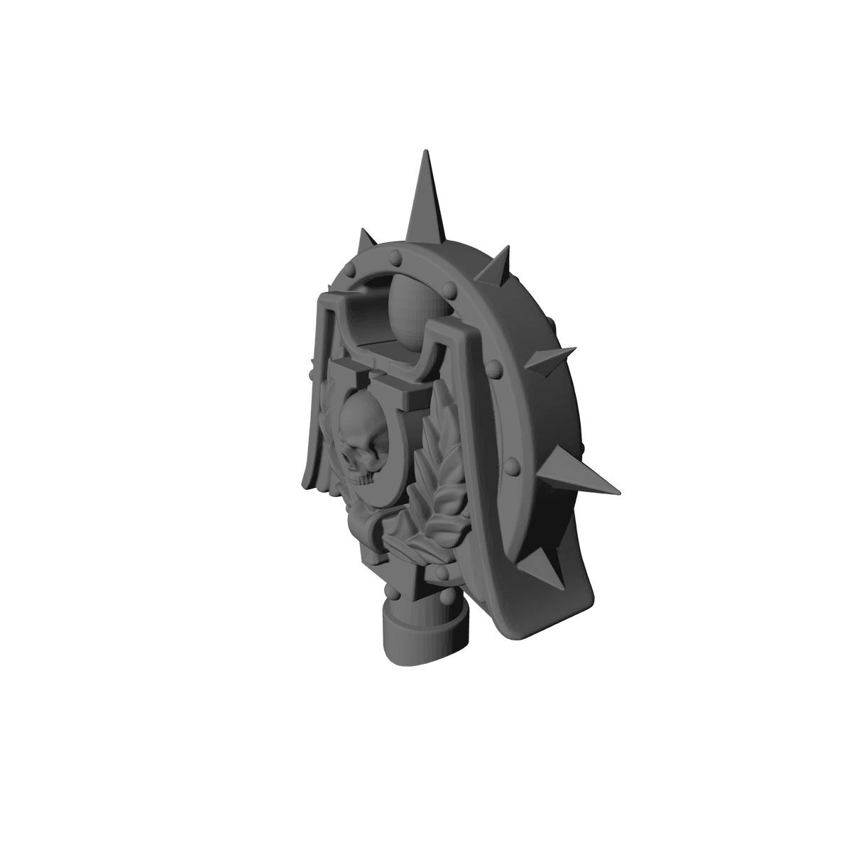 Omega Sentinels Warrior Order Iron Halo with Icon V. 2 is a custom resin backpack accessory for JoyToy 1:18 scale sci-fi action figures. Perfect for collectors and customizers.