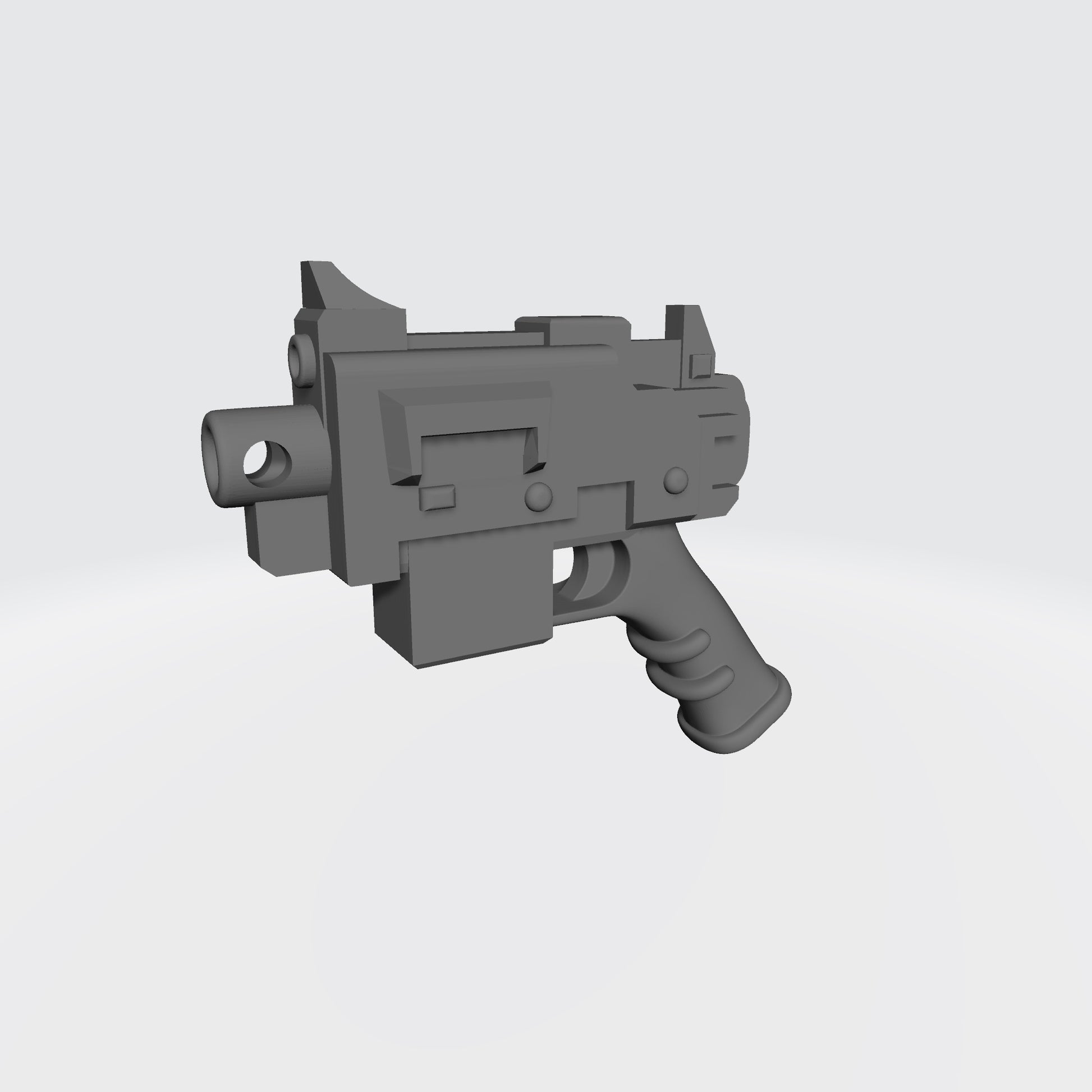 Bolt Pistol with Removable Magazine compatible with JoyToy Space Marine Action Figures by 18th Scale Armory