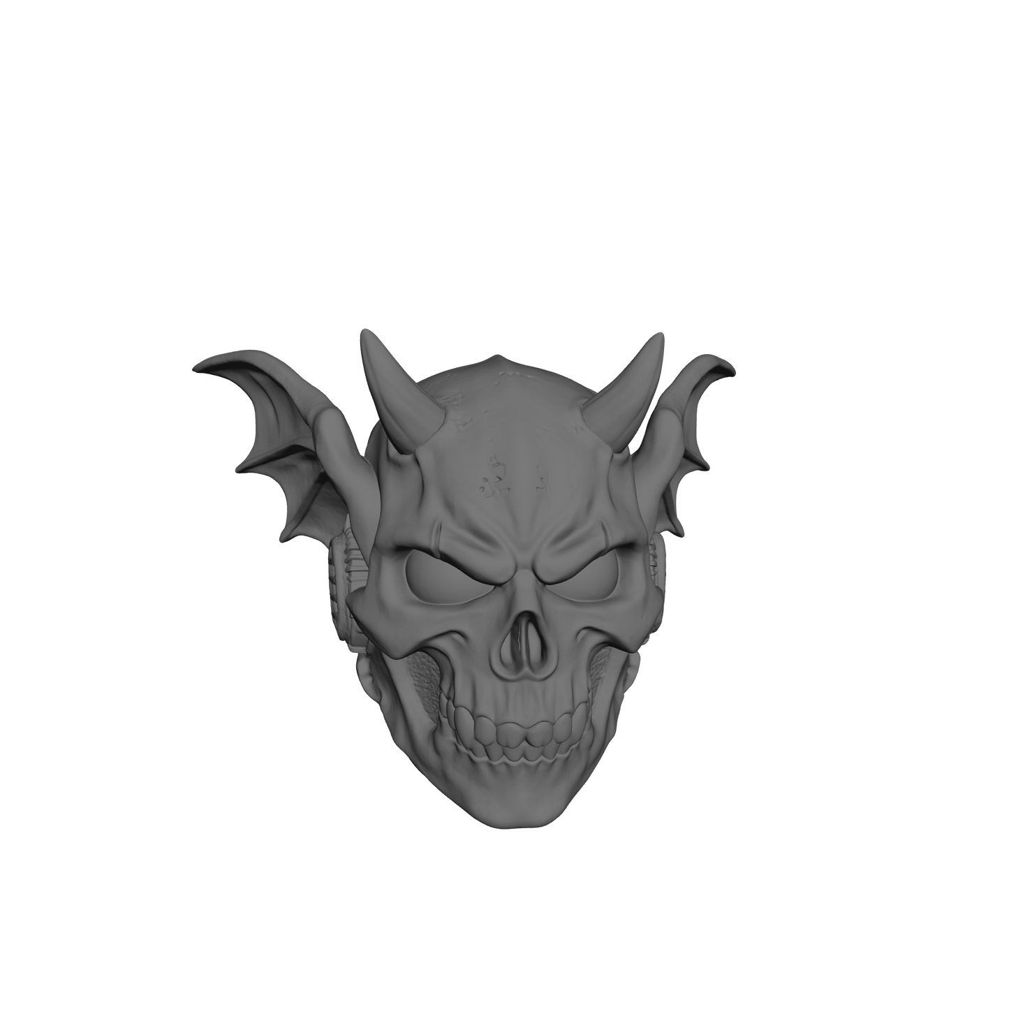 Night Terrors Warrior Order Screaming Skull Helmet Compatible with JoyToy 1:18 Scale Armored Action Figures Custom Resin Accessory