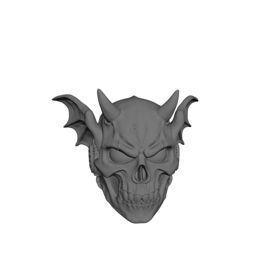 Night Terrors Warrior Order Screaming Skull Helmet Compatible with JoyToy 1:18 Scale Armored Action Figures Custom Resin Accessory