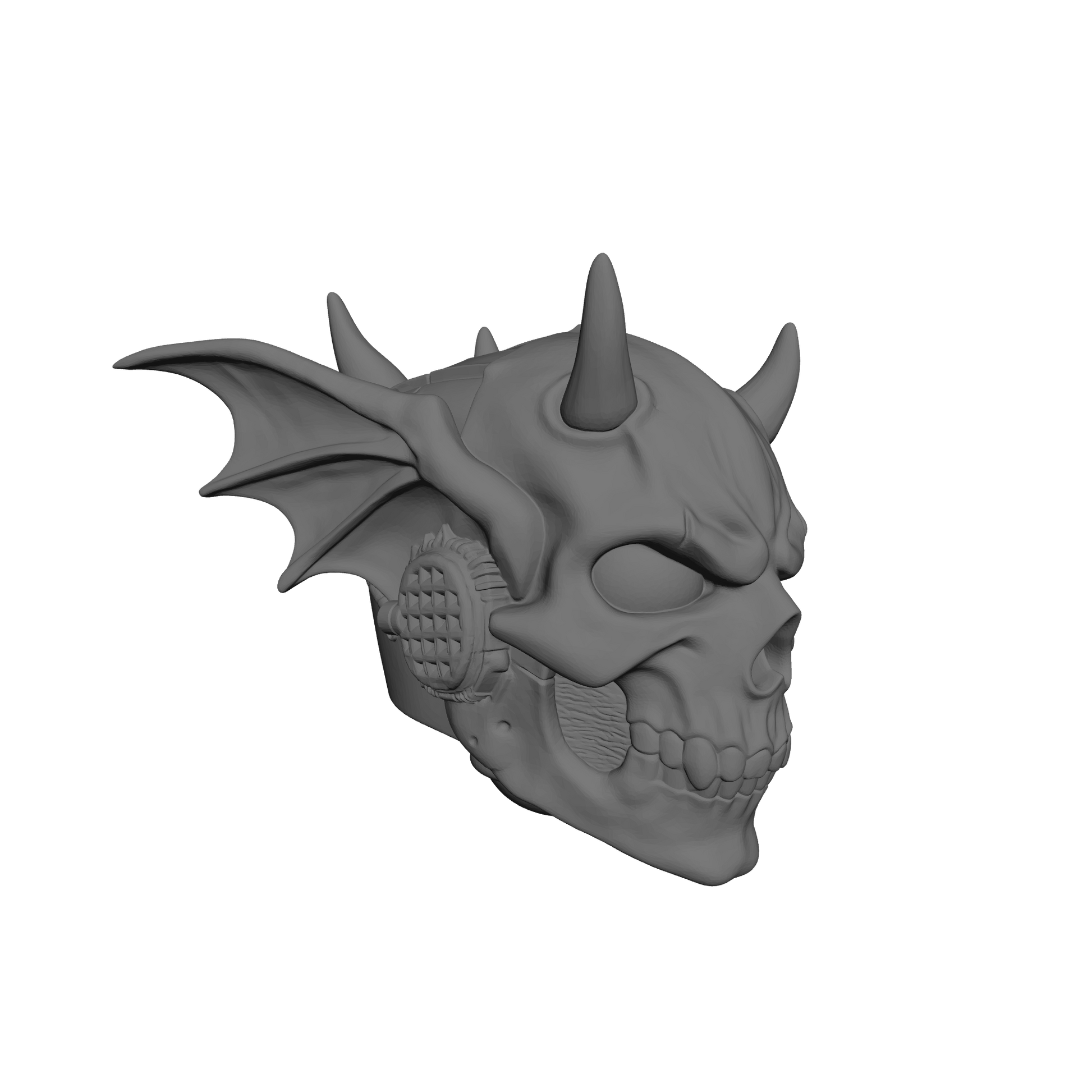 Upgrade your JoyToy 1:18 Scale armored action figures with the Night Terrors Warrior Order Screaming Skull Helmet V2. High-detail resin custom accessory supplied unpainted for collectors, painters, and custom figure enthusiasts.