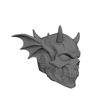 Upgrade your JoyToy 1:18 Scale armored action figures with the Night Terrors Warrior Order Screaming Skull Helmet V2. High-detail resin custom accessory supplied unpainted for collectors, painters, and custom figure enthusiasts.