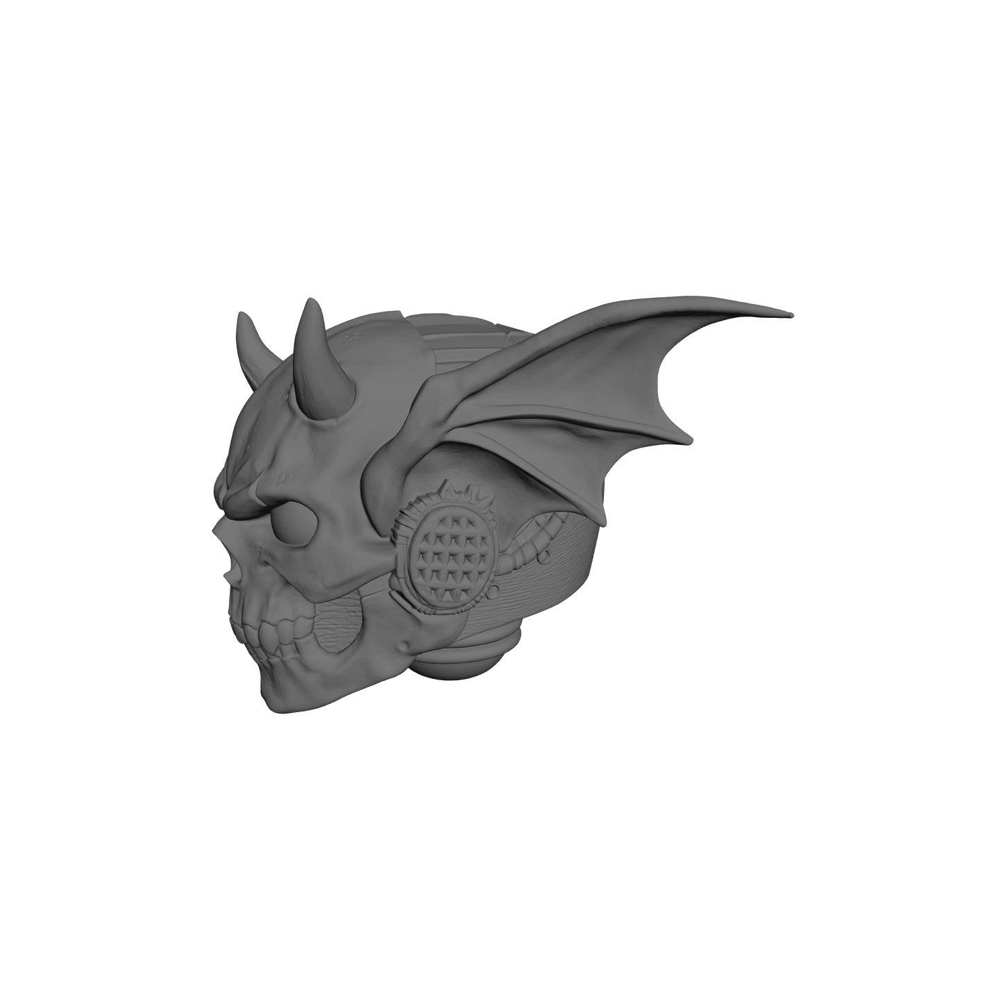 Upgrade your JoyToy 1:18 Scale armored action figures with the Night Terrors Warrior Order Screaming Skull Helmet V3. High-detail resin custom accessory.