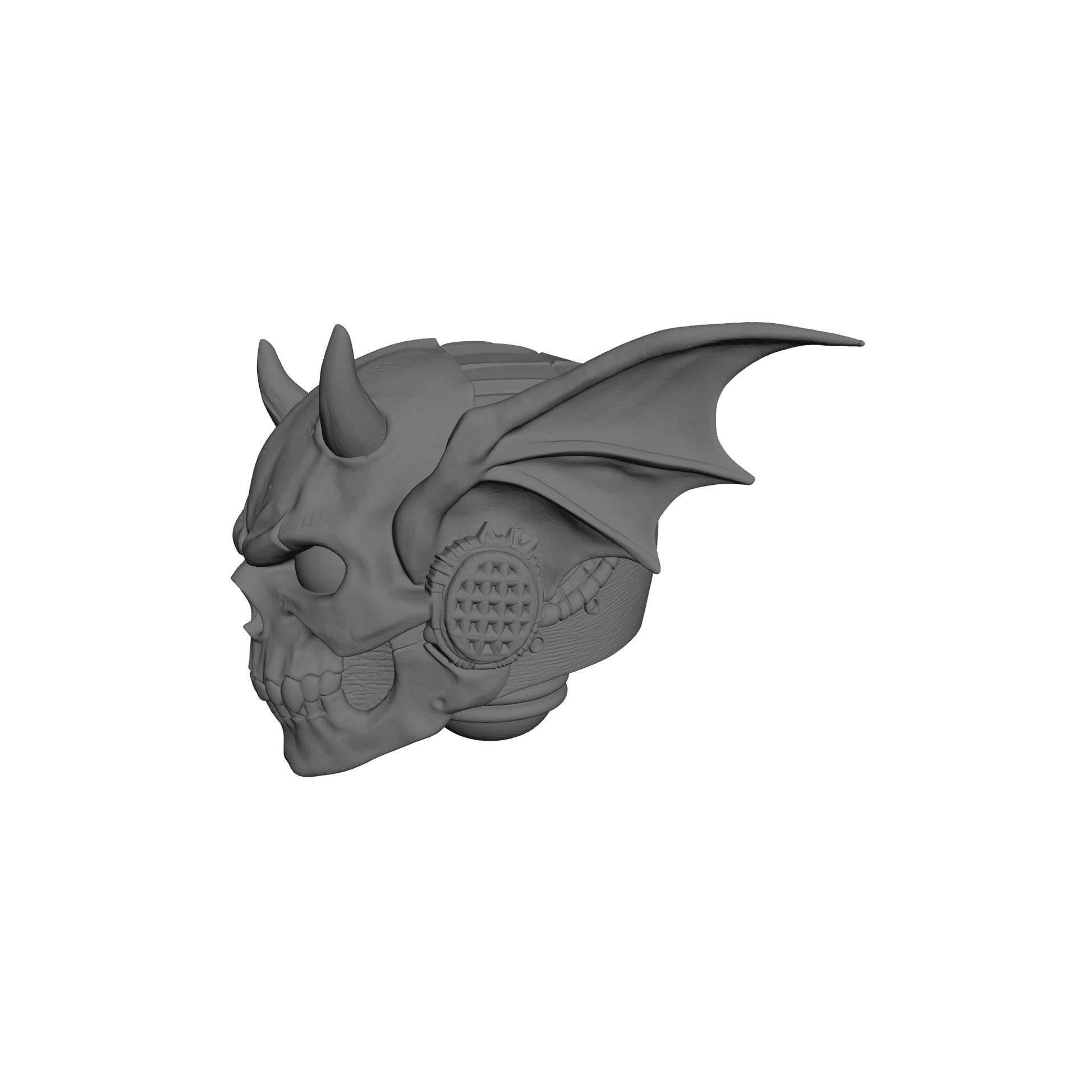 Upgrade your JoyToy 1:18 Scale armored action figures with the Night Terrors Warrior Order Screaming Skull Helmet V3. High-detail resin custom accessory.