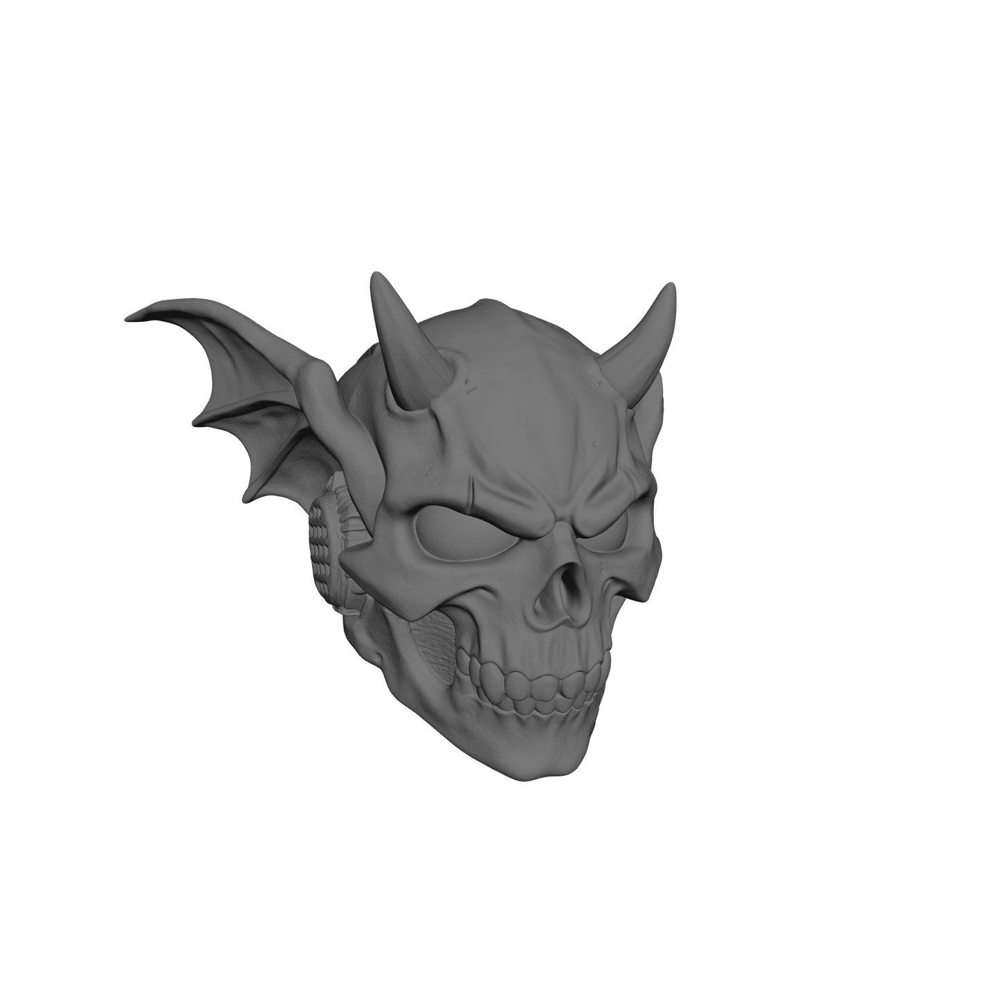 Upgrade your JoyToy 1:18 Scale armored action figures with the Night Terrors Warrior Order Screaming Skull Helmet V3. High-detail resin custom accessory.