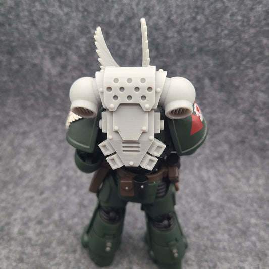 Battle Brother MK 3.5 Backpack for JoyToy Space Marine Action Figures Custom 1:18th Scale Parts