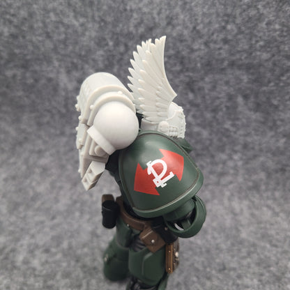 Battle Brother MK 3.5 Backpack for JoyToy Space Marine Action Figures Custom 1:18th Scale Parts