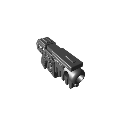 Heavy Bolt Pistol Artificer for JoyToy Loyalist Marine Action Figures Custom 1:18th Scale Parts