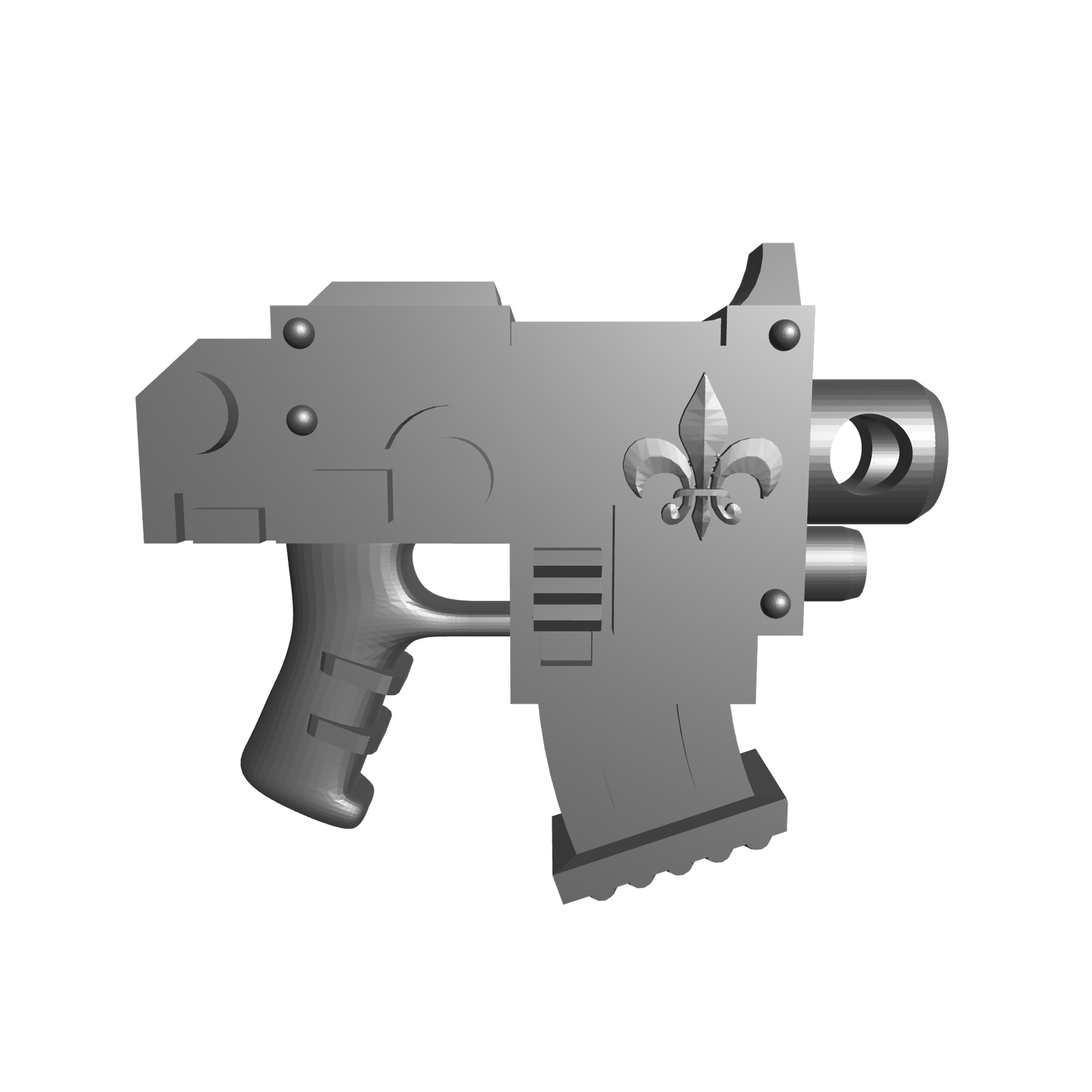 Sisters of Battle Bolt Pistol with Fleur-de-lis for JoyToy Battle Soritas Action Figures