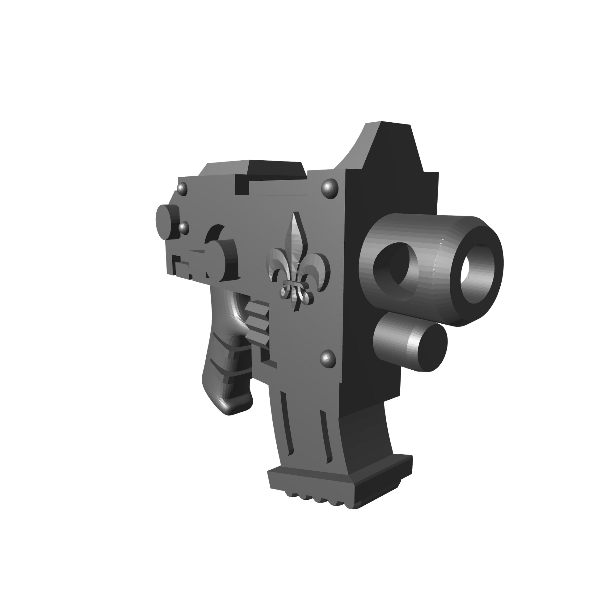 Sisters of Battle Bolt Pistol with Fleur-de-lis for JoyToy Battle Soritas Action Figures