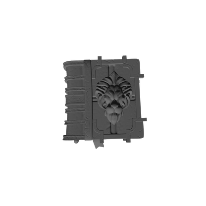 Custom Dark Angels Legion Lionhead Book of Remembrance for JoyToy Space Marine Action Figures