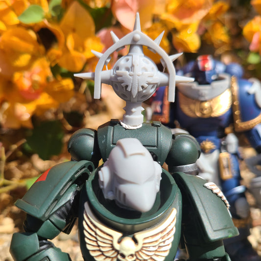 Dark Angels Legion Censer Ver. 01 Backpack Mount for JoyToy Loyalist Marine Action Figure Custom 1:18th Scale Part